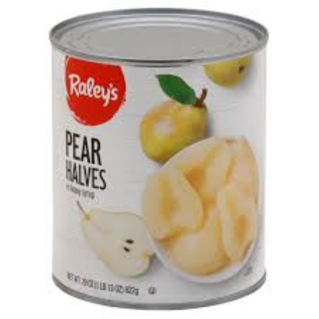 ROYALE PEARS HALVES 820G